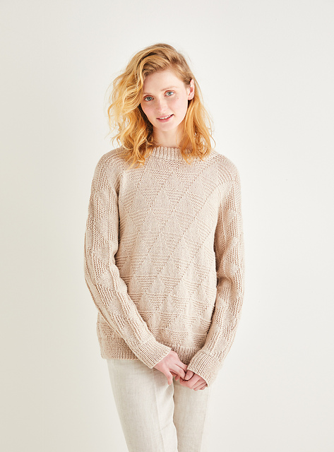 Trangle Stitch Sweater 10198