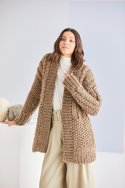 Textured Cardigan 10192