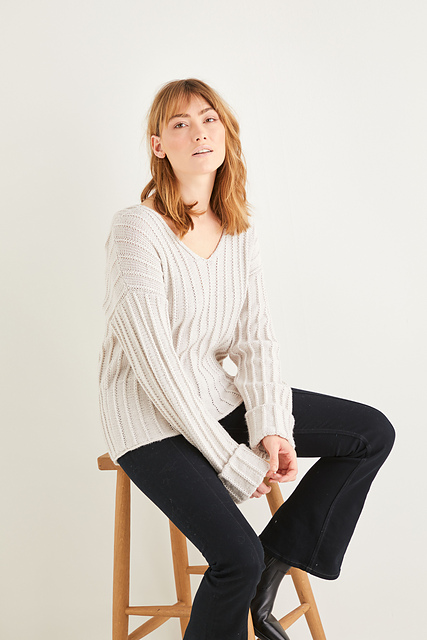 Ribbed Hoodie 10208