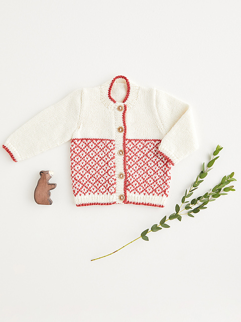 Nordic Fair Isle Cardigan 5388