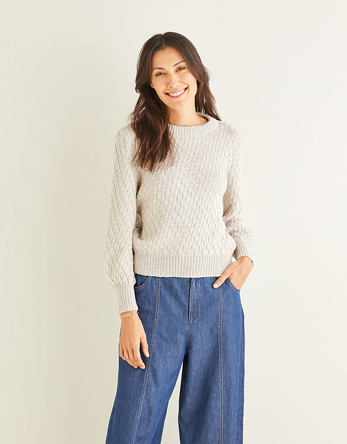 Wave Stitch Sweater 10251