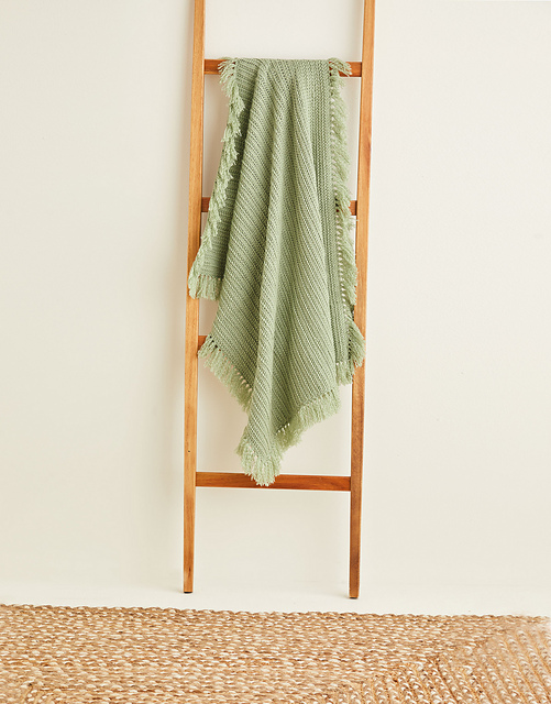 Herringbone Crochet Blanket 10236