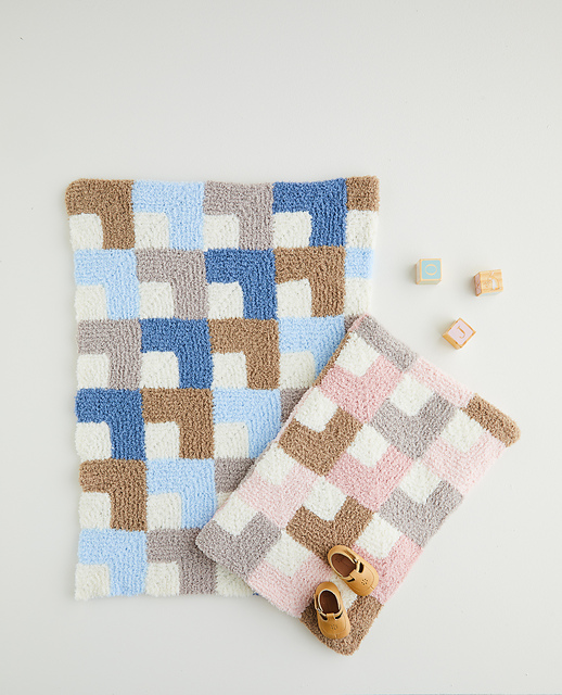 Mitered Square Blanket 5397