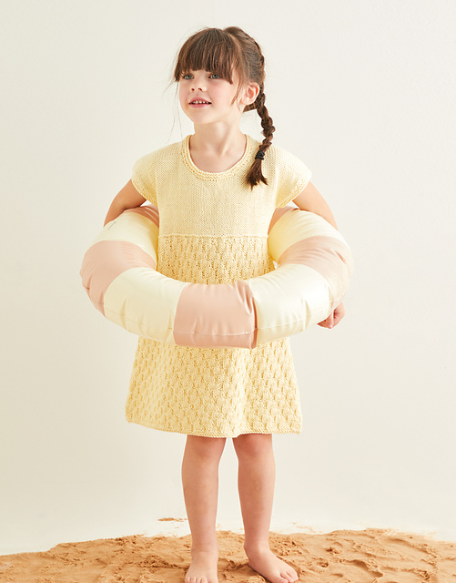 Rippled Beach Dress 2578