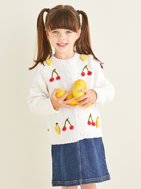 Cherry Lemon Cardigan 2569