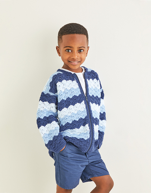 Wave Stitch Bomber Jacket 2574