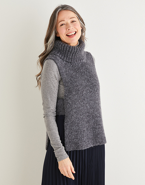 Roll Neck Tabard 10171