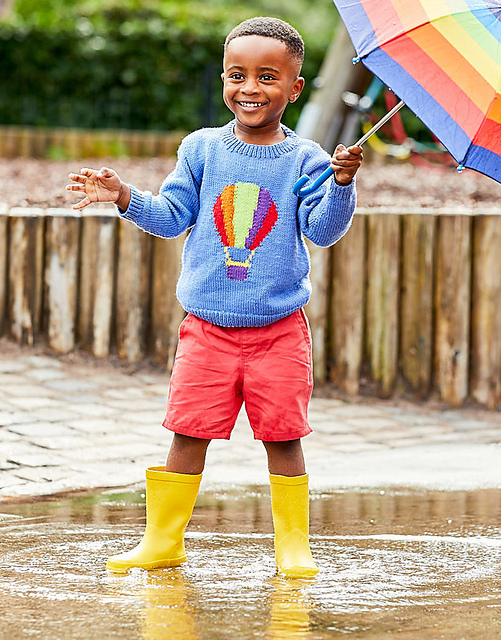 Hot Air Balloon Sweater 7083