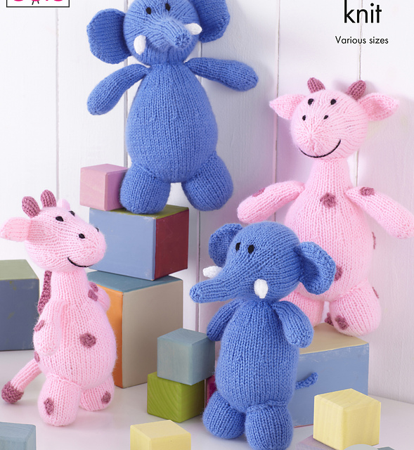 9132 Giraffes and Elephants