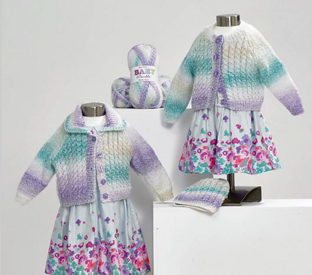 JB621 Cardigans and Hat
