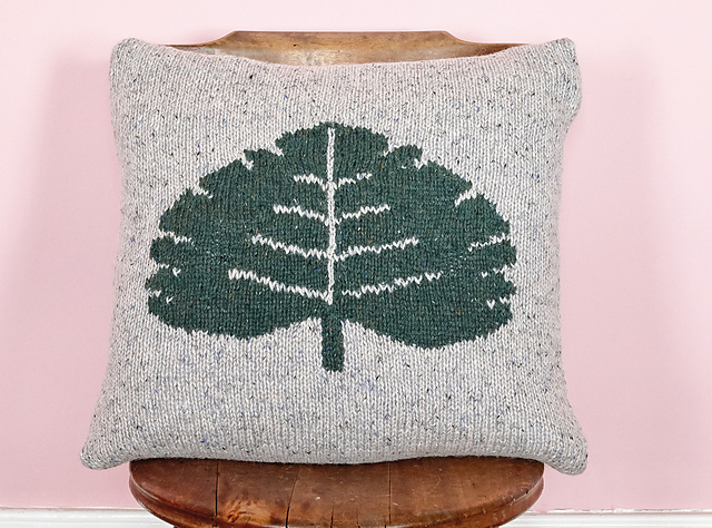 Palm Leaf Cushion