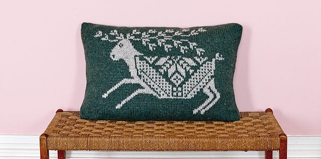 Randolph Reindeer Cushion