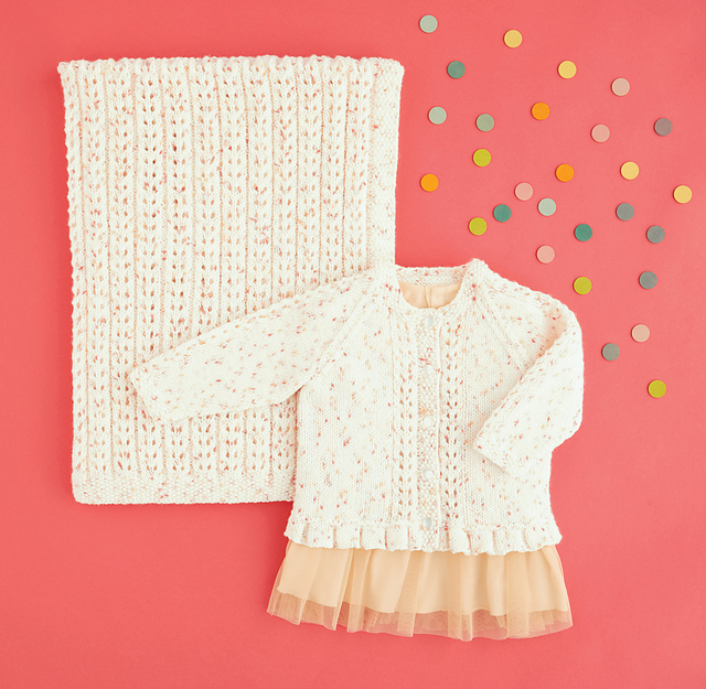 Cardigan & Blanket 5440