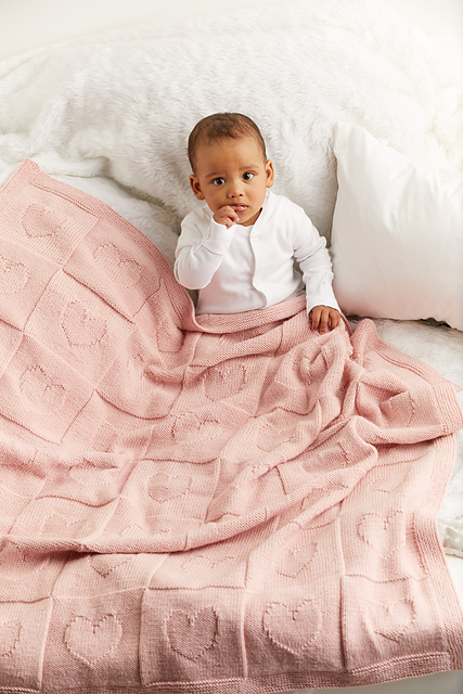 Little Heart Blanket 5452
