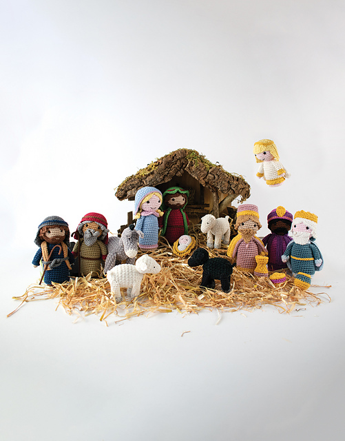 S7589 Amigurumi Nativity