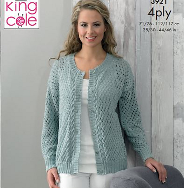 3921 Basket Weave Sweaters