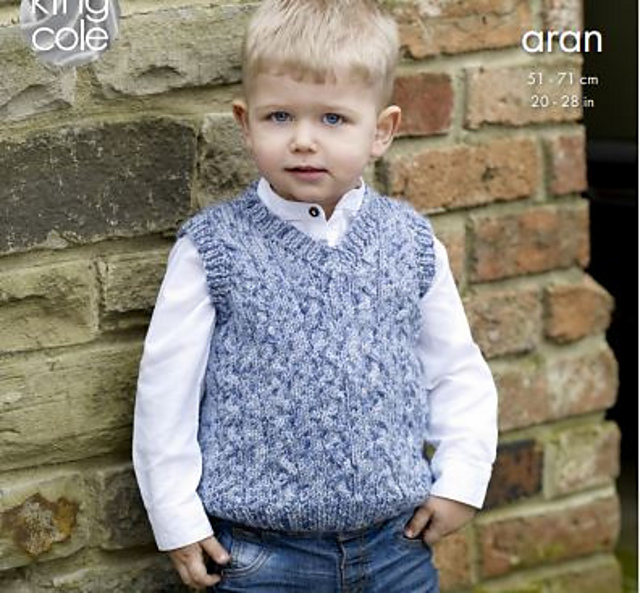 4630 Sweater & Slipover Vest