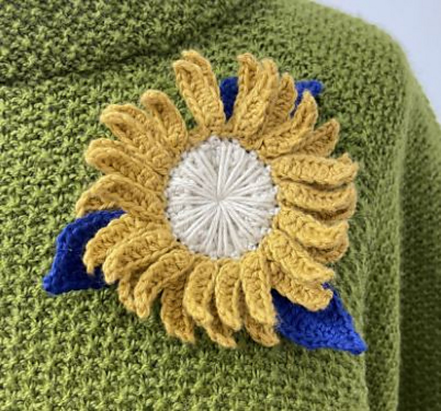 Crochet Sunflower