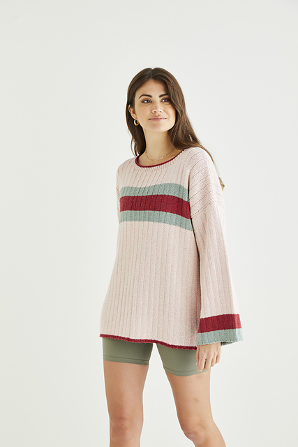 10556 Ribbed Sweater