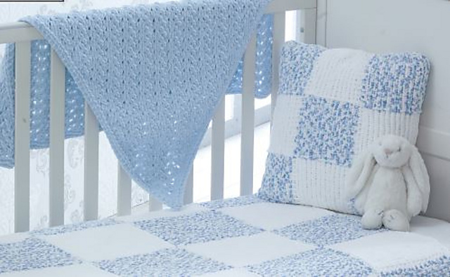5059 Baby Blankets and Cushion