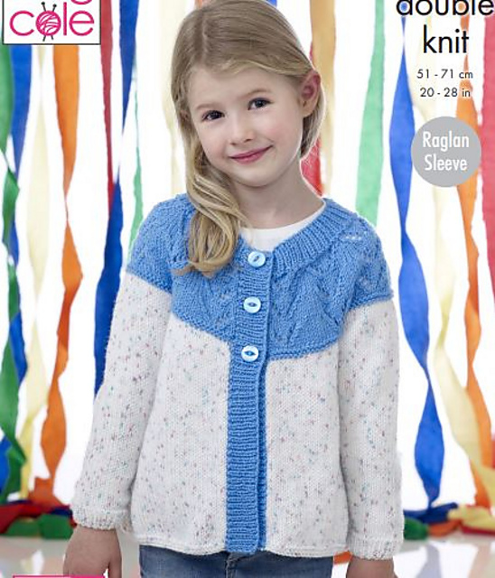 4446 Yoked Cardigan and Sweater