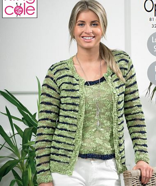 3884 Ladies' Cardigan & Vest