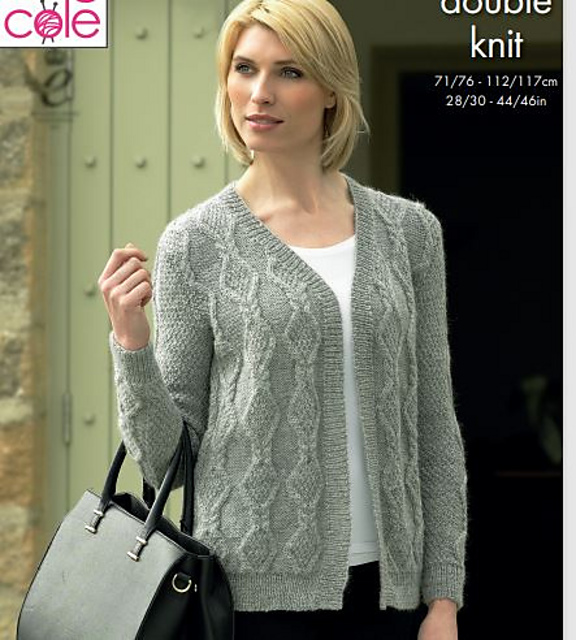 4265 Cardigan and Waistcoat