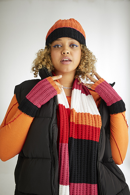 10580 Stop Sign Scarf Set