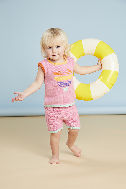 5500 Summer Days Shorts Set