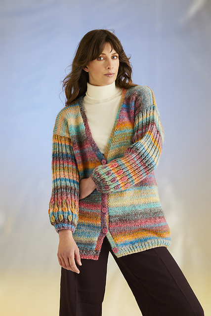10705 Coral Sleeves Cardigan