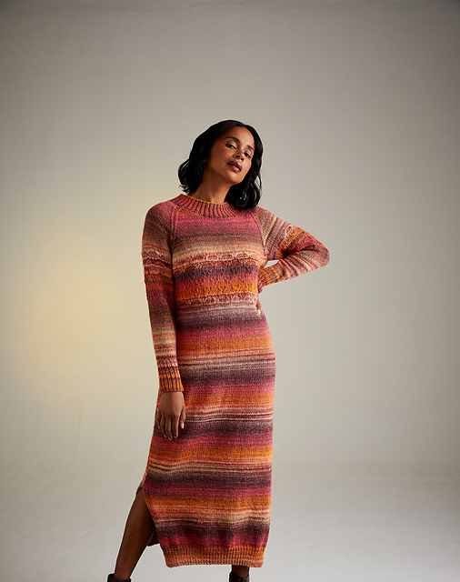 10712 Tall Poppies Dress