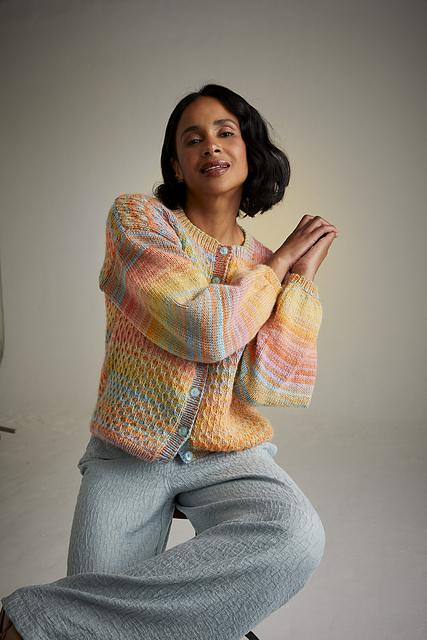 Ravelry: 10716 Twilight Trellis Cardigan pattern by Sirdar