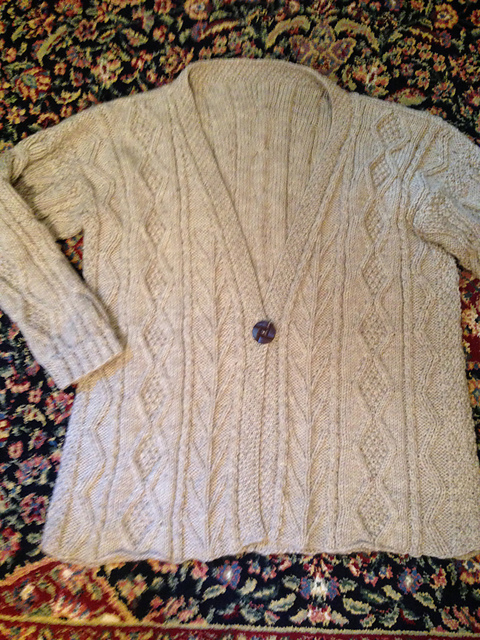 Rita’s Aran Jacket