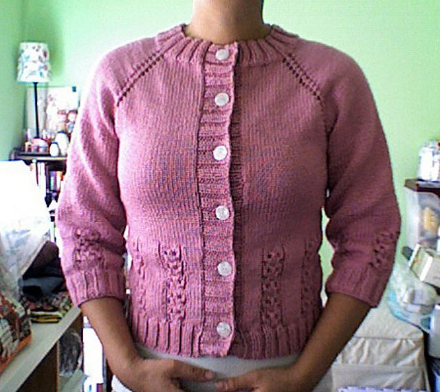 Lace-Stitch Cardigans