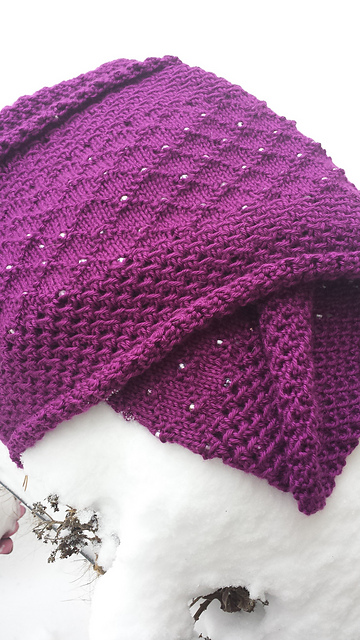 Megan's Fish Net and Diamond Cowl