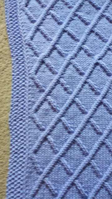 Diamond Cable Blanket