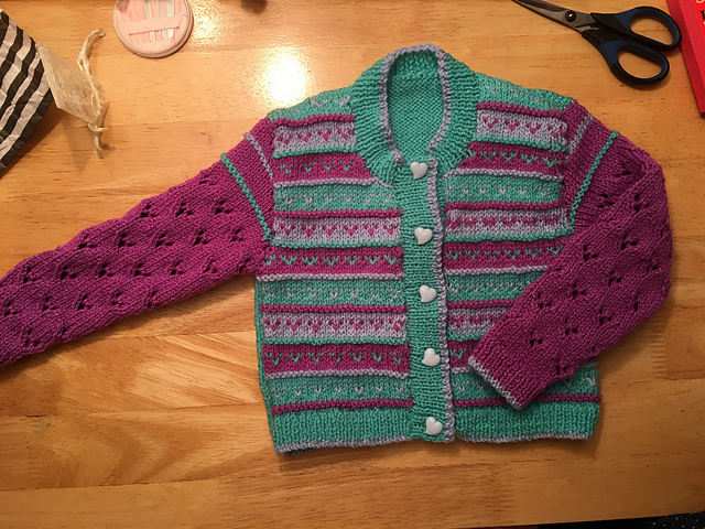 Little Fair Isle Cardie