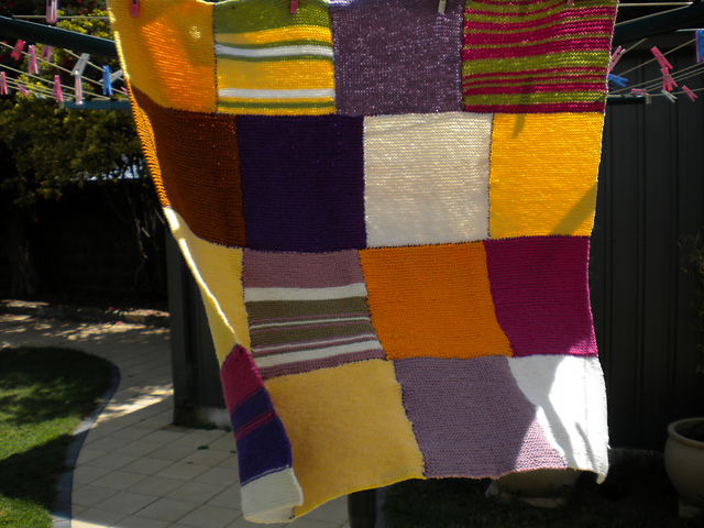 Born to Knit Blanket