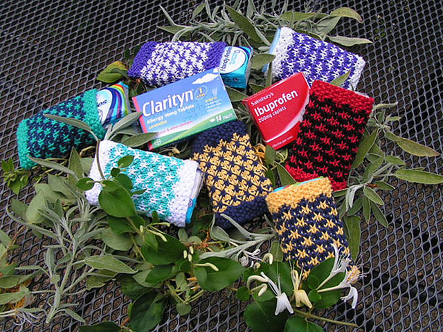 Pocket Tissue Pack Cover (Knit)