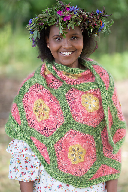 リランドチュール　フラワー　ニット Ravelry: Floriculture pattern by Linnea Ornstein