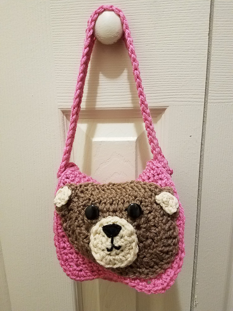 Teddy Bear Toddler Tote with Polar Bear Variation