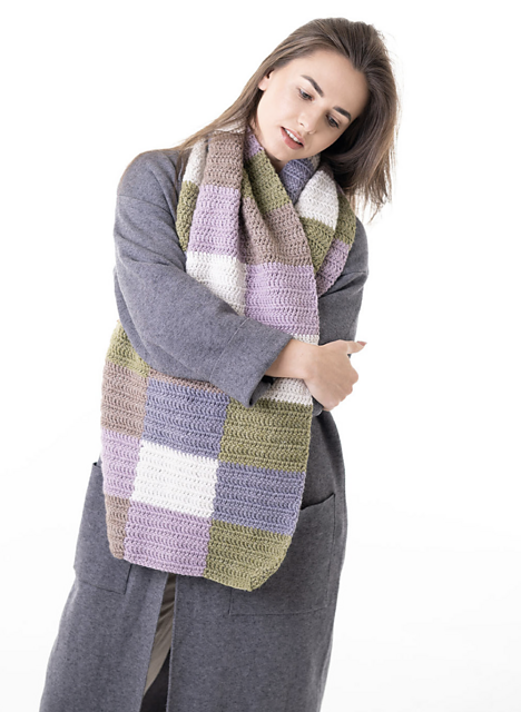 Color Block Scarf