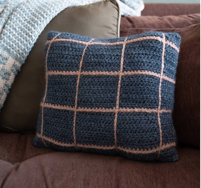 Plaid Pillow