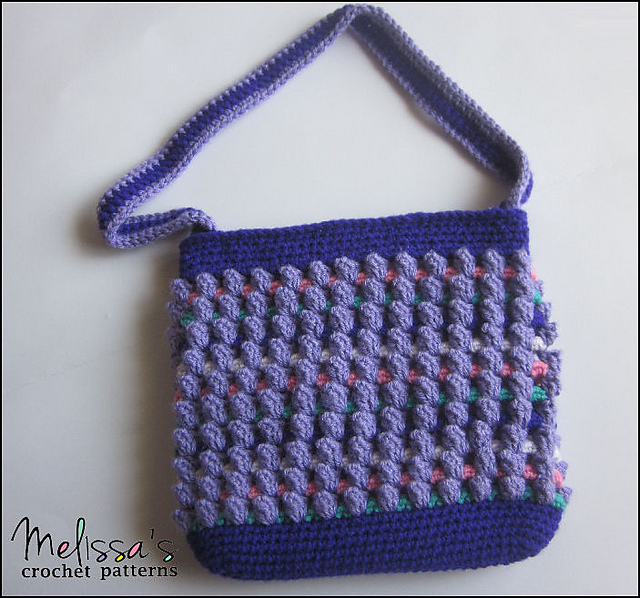 Purple Sherbert Bobbles Purse