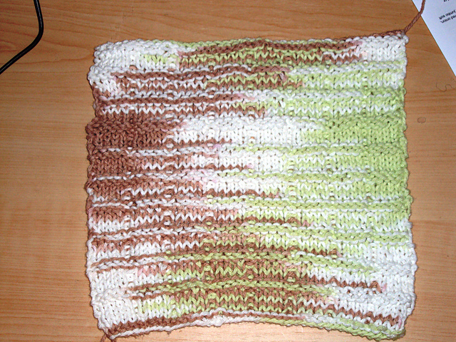 Basket Weave Rib Dishcloth