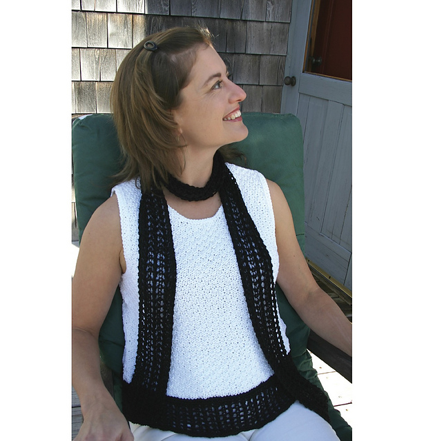 Spring Basket Scarf