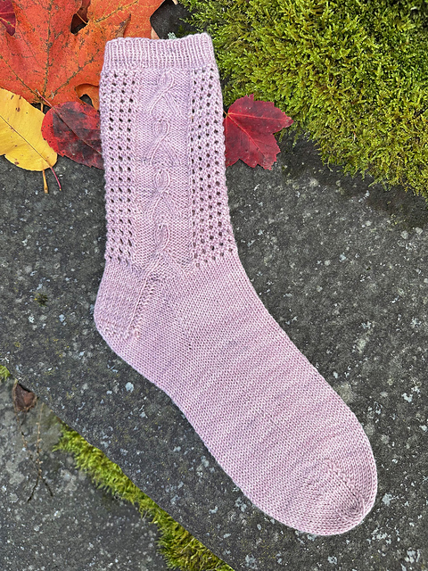 Pink Ribbon Socks