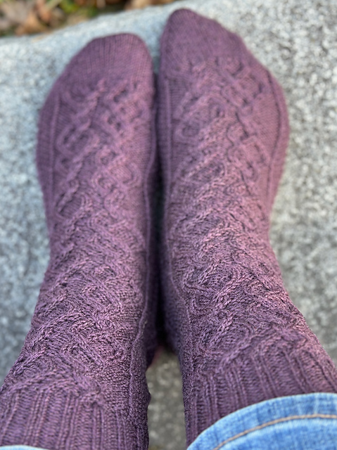 Mourning Moon Socks