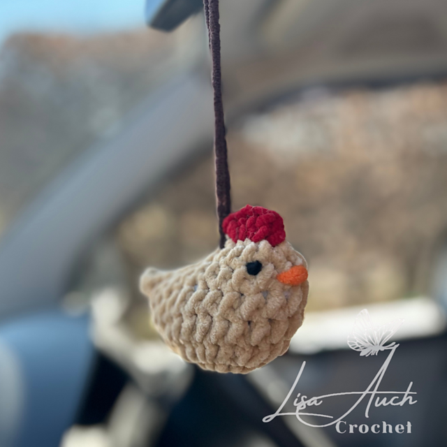 Chicken Keyring