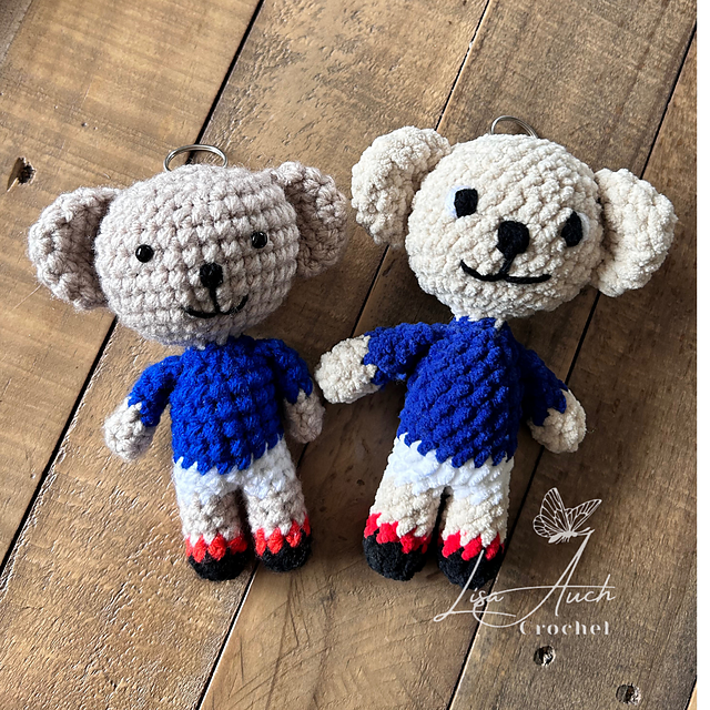Mini Team Teddy Mascot